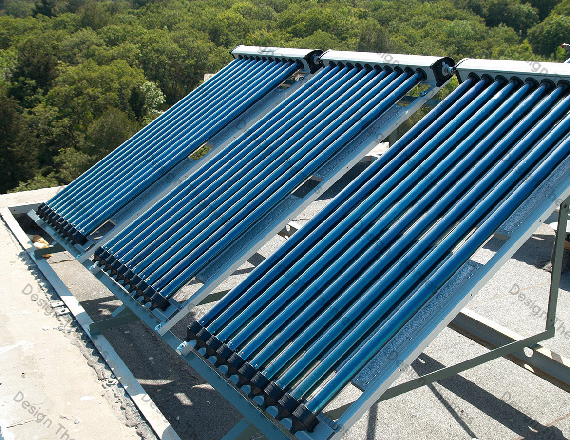 SOLAR HEATERS ON ROOF TOP SOLAR HEATERS ON ROOF TOP