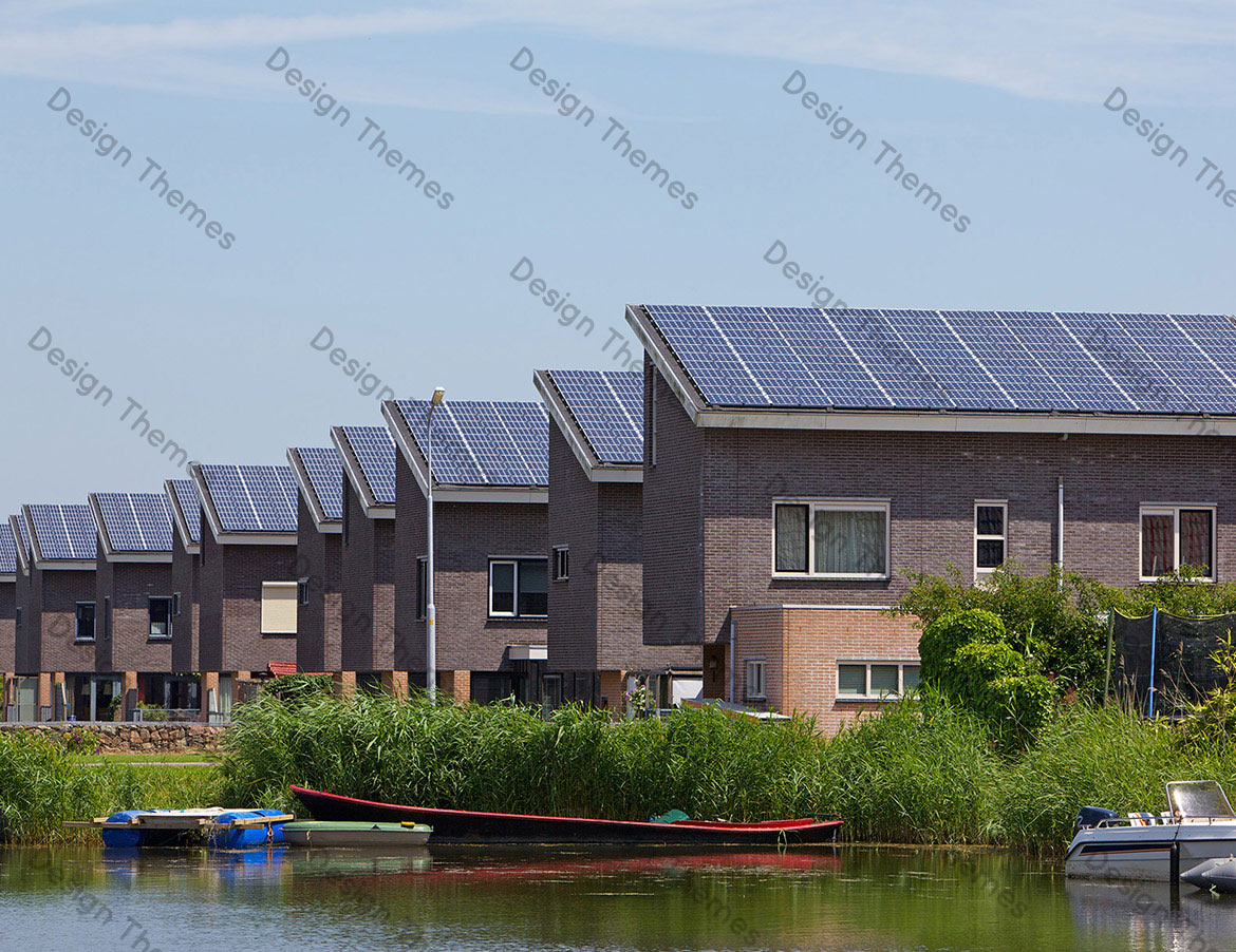 SOLAR PANEL IN ROW HOUSES SOLAR PANEL IN ROW HOUSES